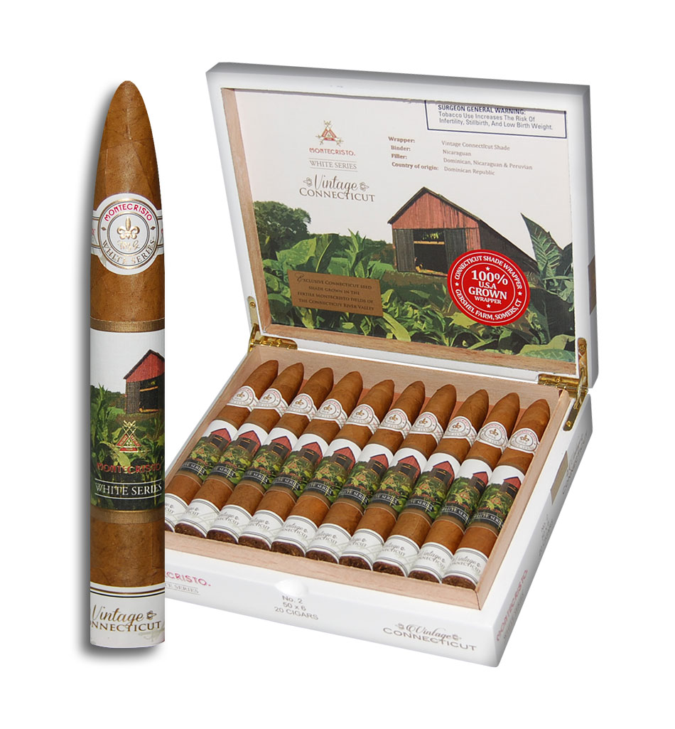 Montecristo Vintage Connecticut White Edition No. 2