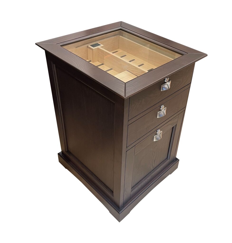 Euro Humidor 700ct. End Table Humidor CDM Cigars